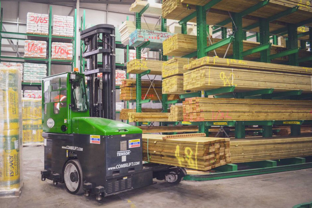 Combilifts deliver space saving and more for Lawsons Timber