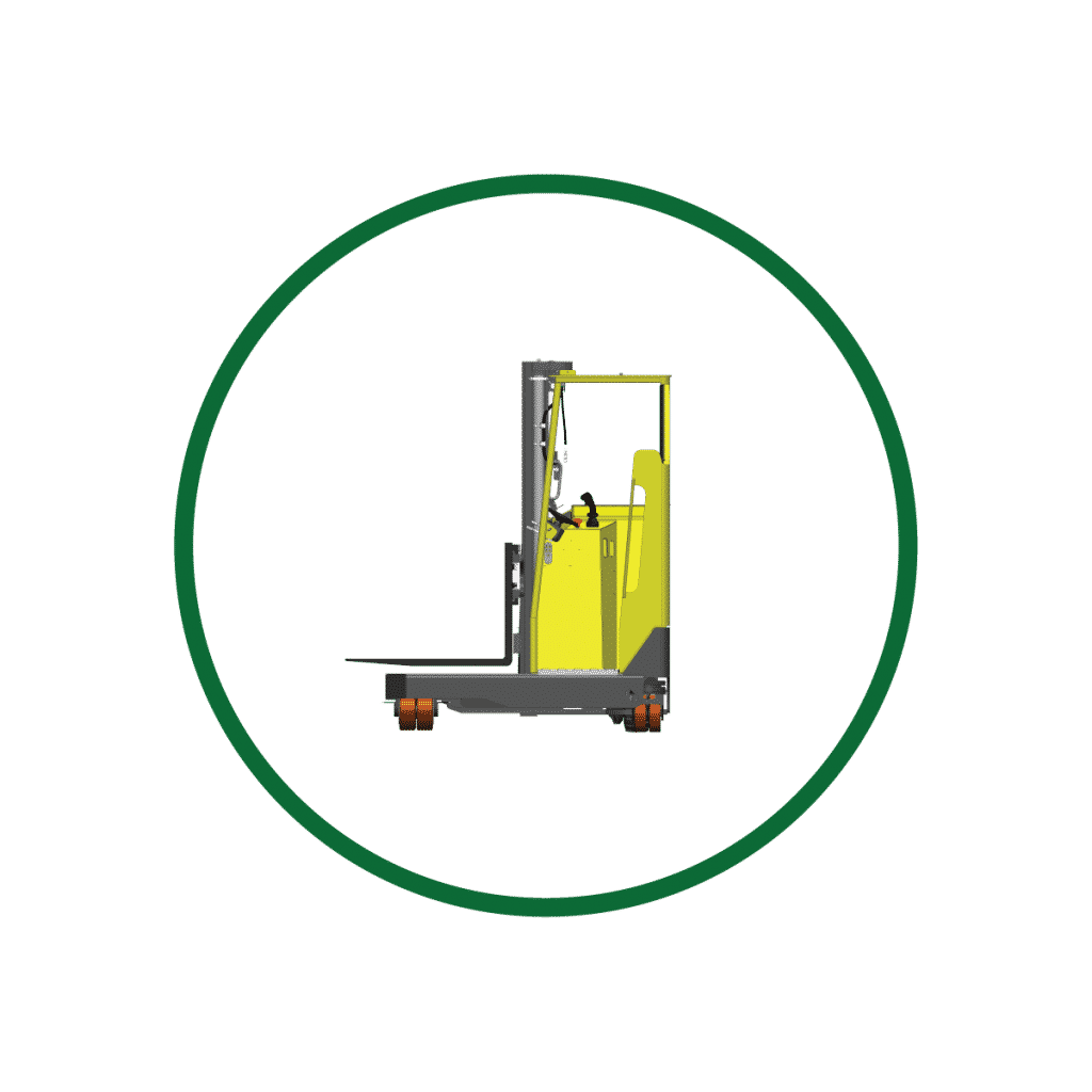Carrello elevatore Combilift Combi-MR4 giallo
