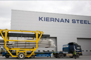 Major award for Kiernan Structural Steel thanks to Straddle Carrier