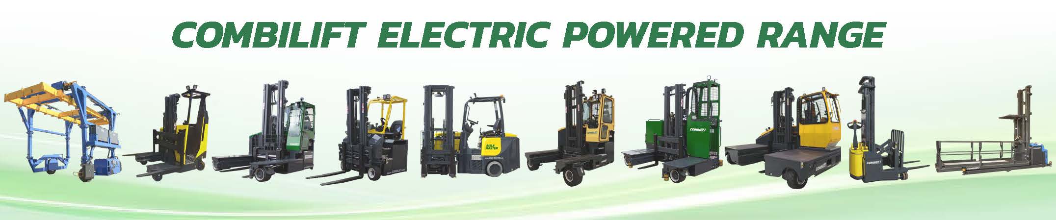 Electric Banner with Forklifts